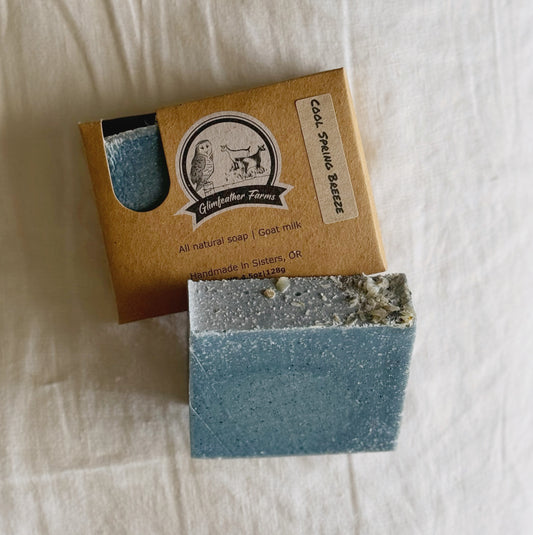 Goat Milk Soap - Cool Spring Breeze
